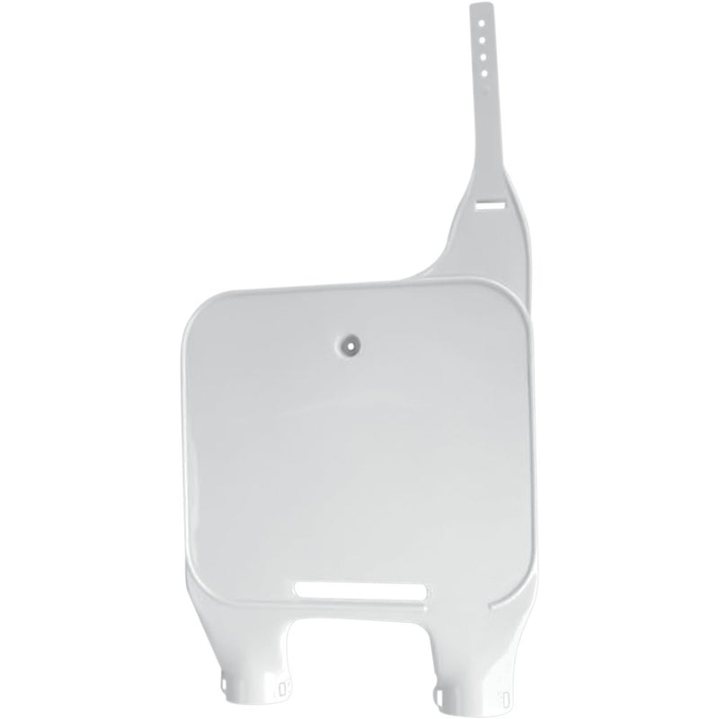 UFO Front Number Plate - White KT03004-047