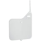 UFO Front Number Plate - White SU02910041