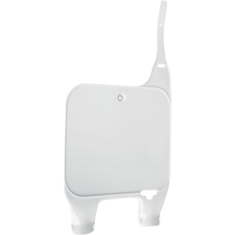 UFO Front Number Plate - White HO02683041