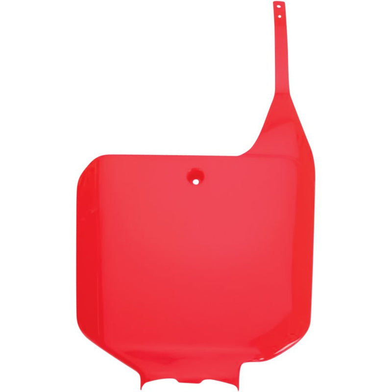 UFO Front Number Plate - Red HO02674067
