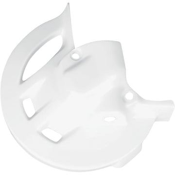 UFO Front Disc Cover - White - Honda - CR 125/250/500 R '95-'99 HO02684041