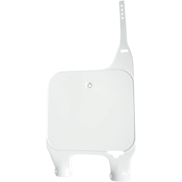 UFO Front Number Plate - White HO02629041