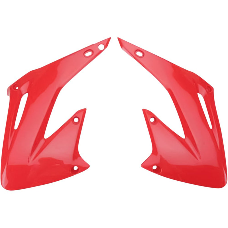 UFO Radiator Covers - '00-'06 OEM CR 2 Red HO03689-070