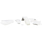 UFO Replacement Body Kit - White YAKIT306-046