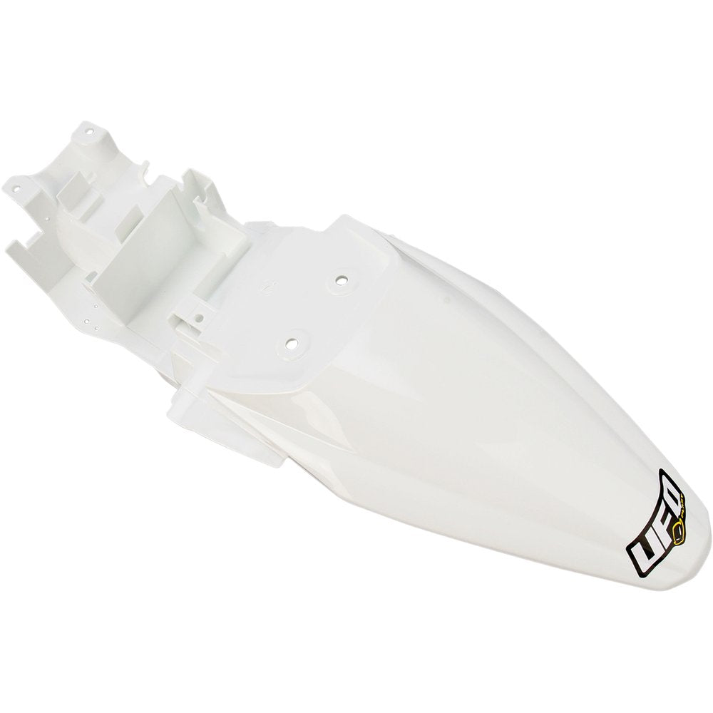 UFO MX Rear Fender - White KA04715-047