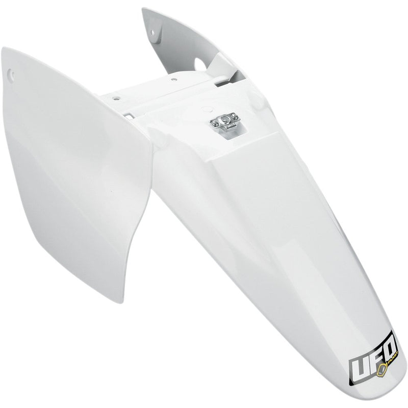 UFO Rear Fender - With Side Panels - '98-'19 OEM White - SX 65 KT03073-047