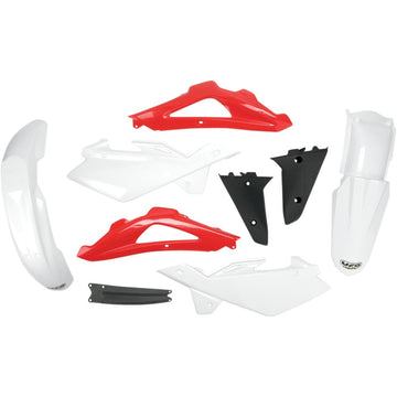 UFO Body Kit - '07 OEM Red/White/Black - Husqvarna - TC HUKIT606-999