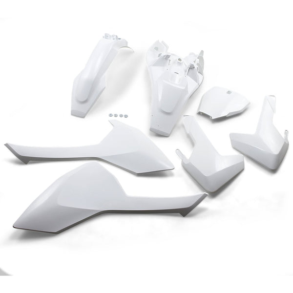 UFO Body Kit - '18-'22 OEM White - Husqvarna - TC HUKIT620-999