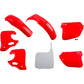 UFO Body Kit - OEM Red/White - Honda - CR 125/125R/250R HOKIT096-999
