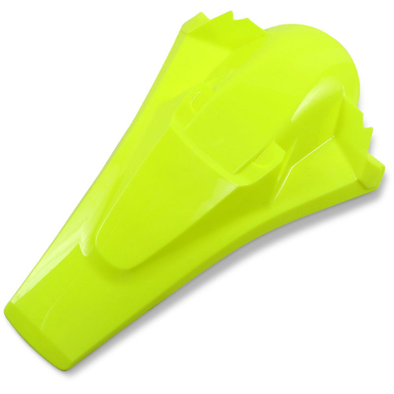UFO MX Rear Fender - Fluorescent Yellow HU03364-DFLU