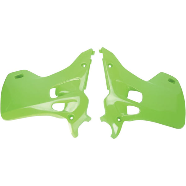 UFO Radiator Covers - KX Green KA02744026