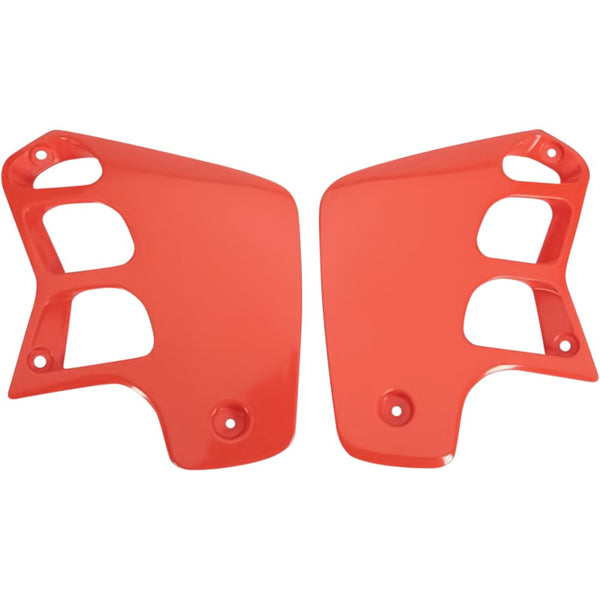 UFO Radiator Covers - '90 OEM CR Orange HO02610121