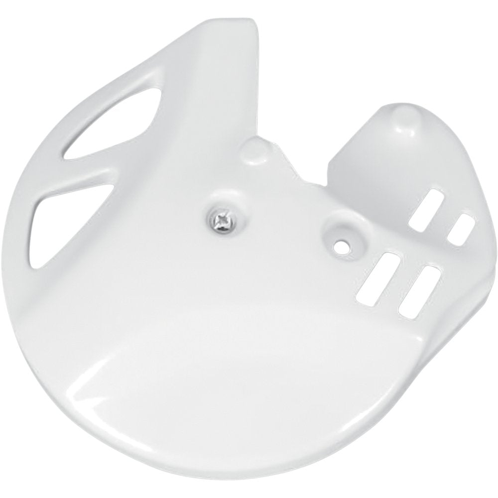 UFO Front Disc Cover - White - Yamaha - YZ/WR YA02867046