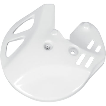 UFO Front Disc Cover - White - Yamaha - YZ/WR YA02867046