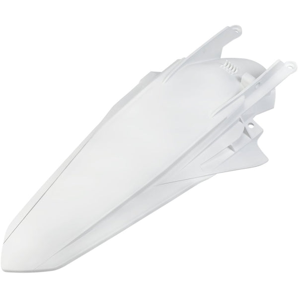 UFO MX Rear Fender - KTM White KT04091047