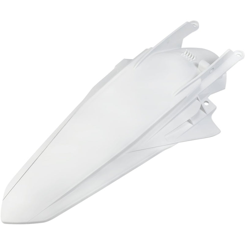 UFO MX Rear Fender - KTM White KT04091047