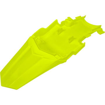 UFO MX Rear Fender - Fluorescent Yellow HO04699-DFLU