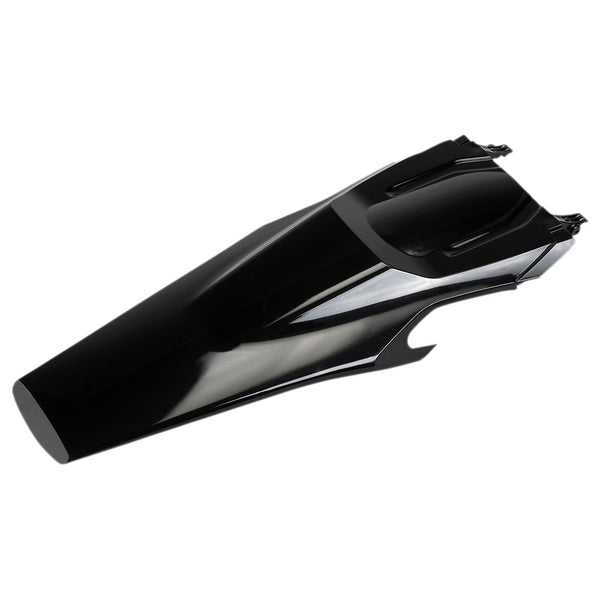 UFO MX Rear Fender - With pins - Black HU03399001