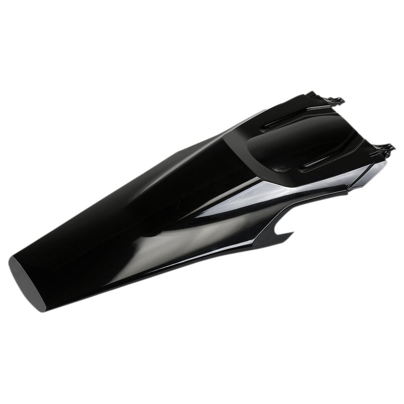UFO MX Rear Fender - With pins - Black HU03399001