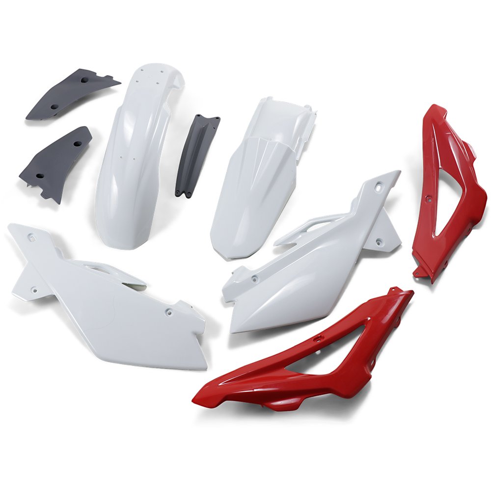 UFO Body Kit - '06 OEM White/Red/Gray - Husqvarna - CR HUKIT603-999
