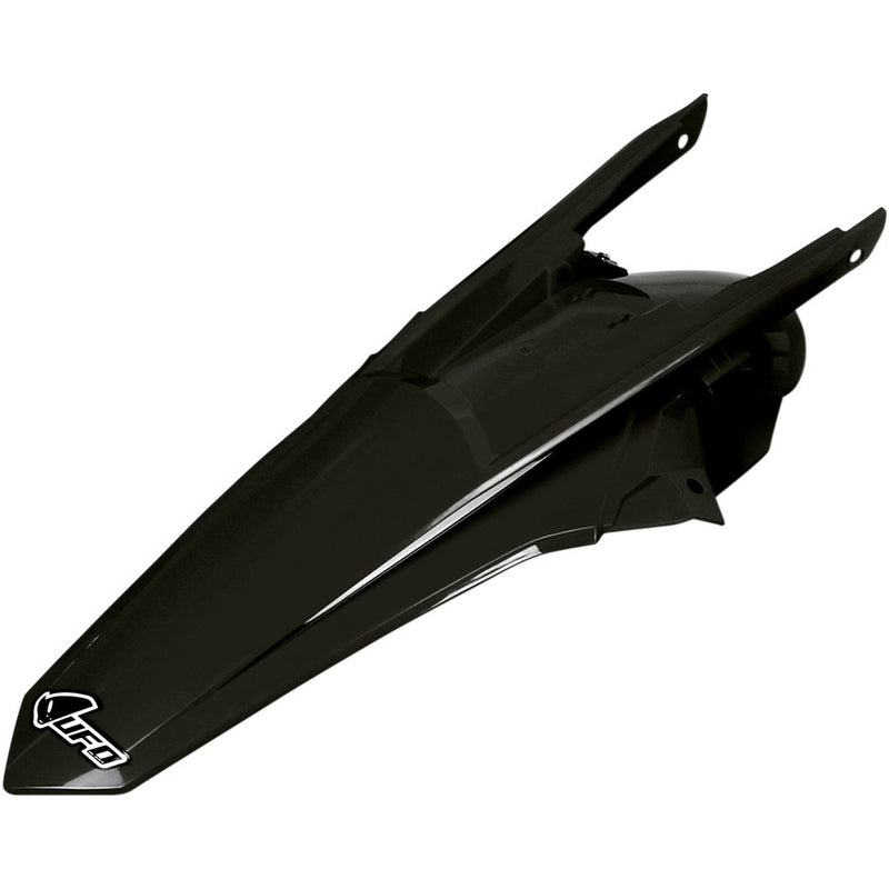 UFO MX Rear Fender - Black KT04060-001