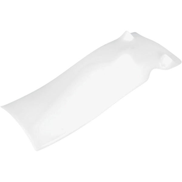 UFO Rear Mud Plate - White - CRF250R HO04608-280