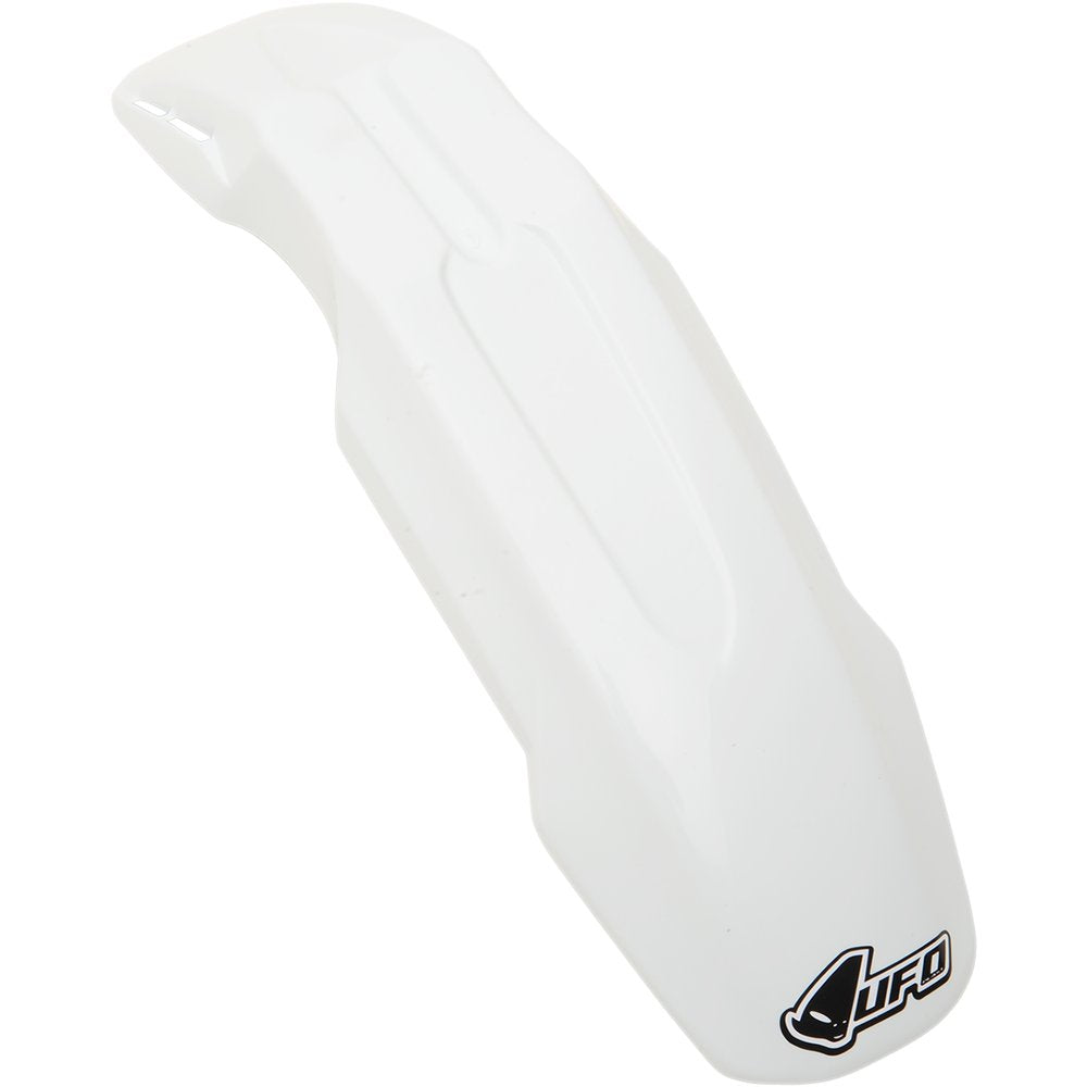 UFO Universal Supermoto Front Fender - White PA01029-041