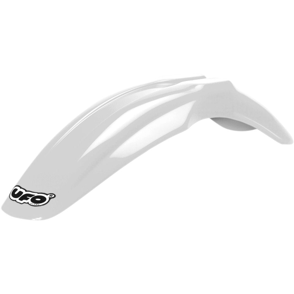 UFO Universal Supermoto Front Fender - White PA01027-041