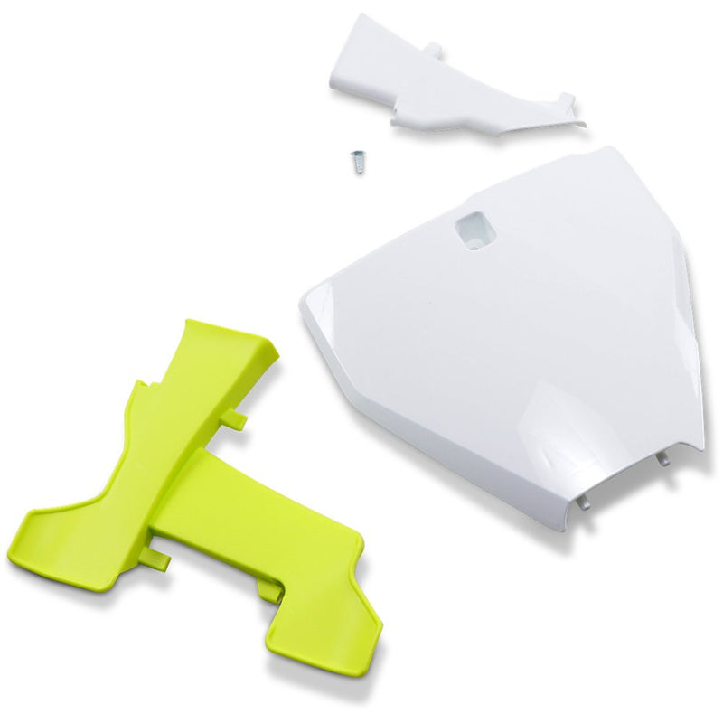 UFO Front Number Plate - With Extension - White HU03395041