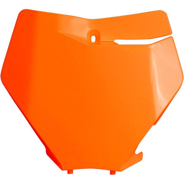 UFO Front Number Plate - Orange KT04094127