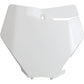 UFO Front Number Plate - White KT04094047