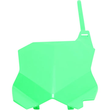 UFO Front Number Plate - Fluorescent Green KA04738-AFLU