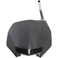 UFO Front Number Plate - Black YA04860-001