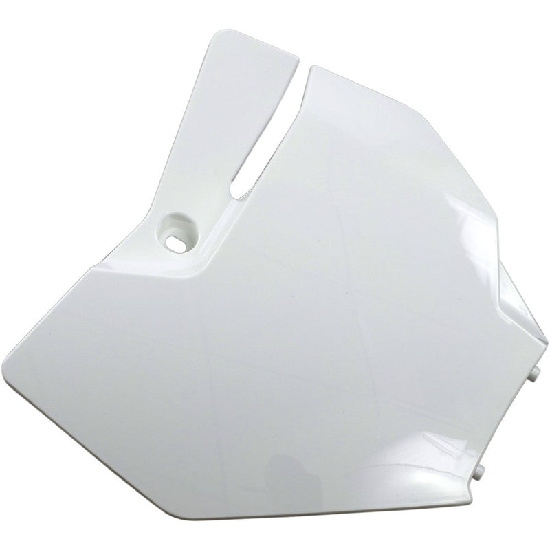UFO Front Number Plate - White KT04087-047