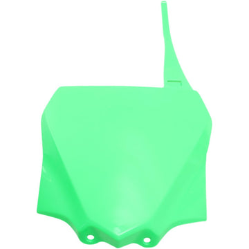 UFO Front Number Plate - Fluorescent Green KA04730-AFLU