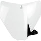 UFO Front Number Plate - White HU03355041