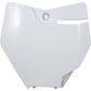 UFO Front Number Plate - White GG07116-041