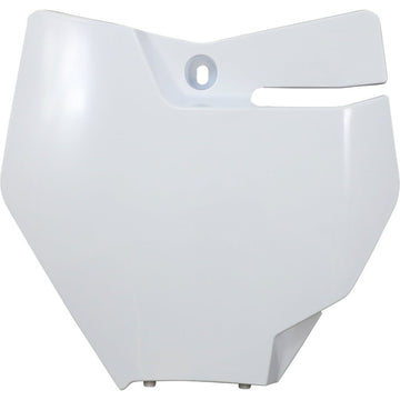 UFO Front Number Plate - White GG07116-041
