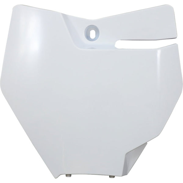 UFO Front Number Plate - White GG07116-041