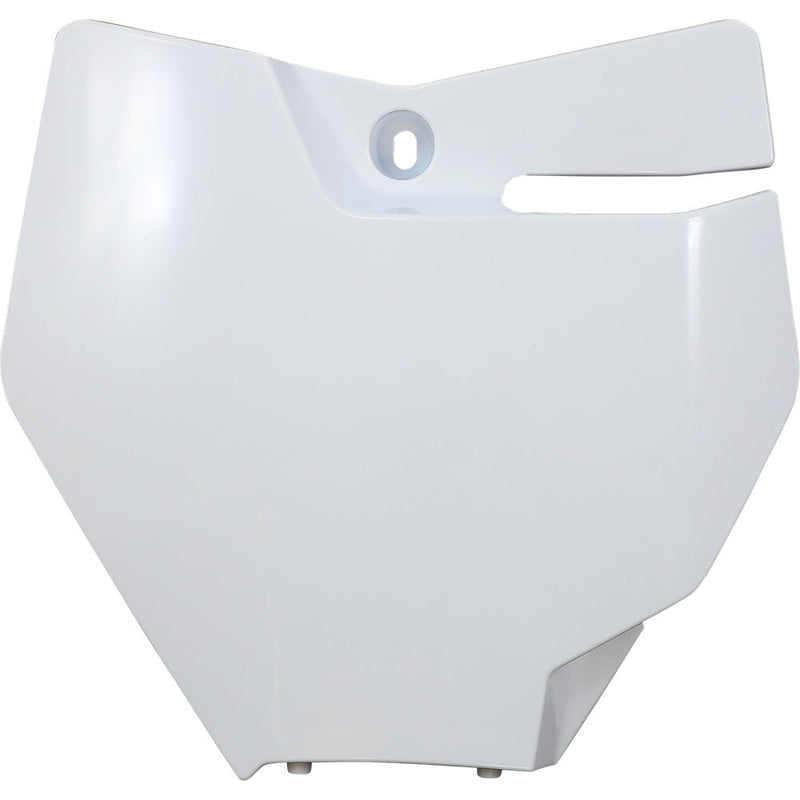 UFO Front Number Plate - White GG07116-041