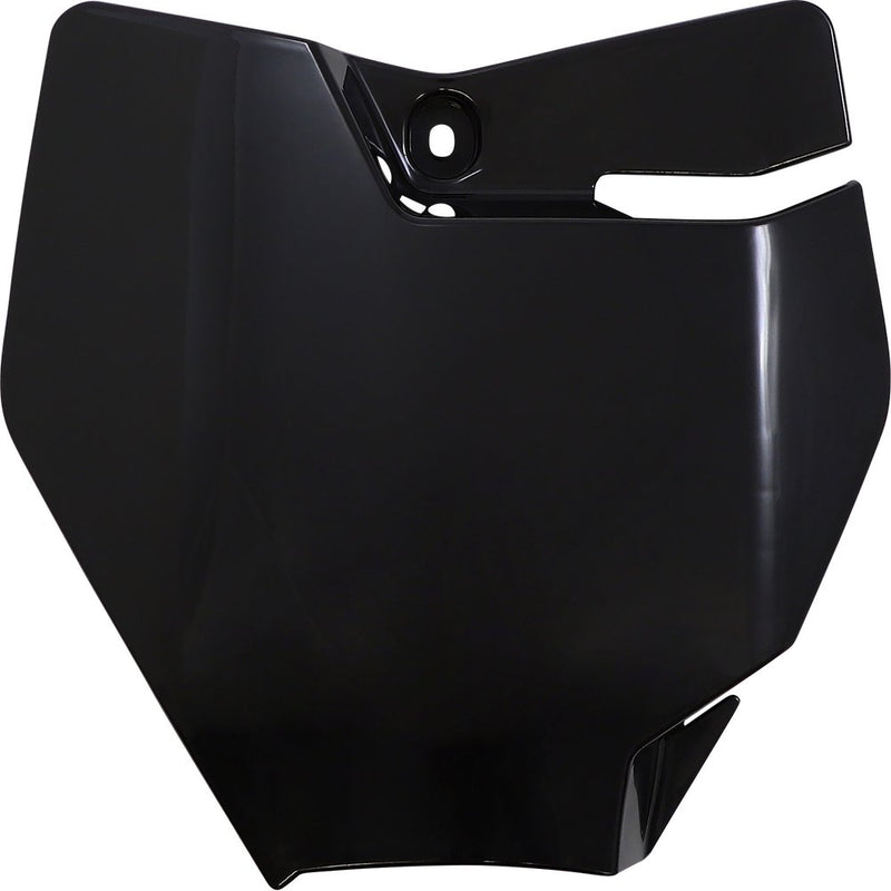 UFO Front Number Plate - Black GG07106-001