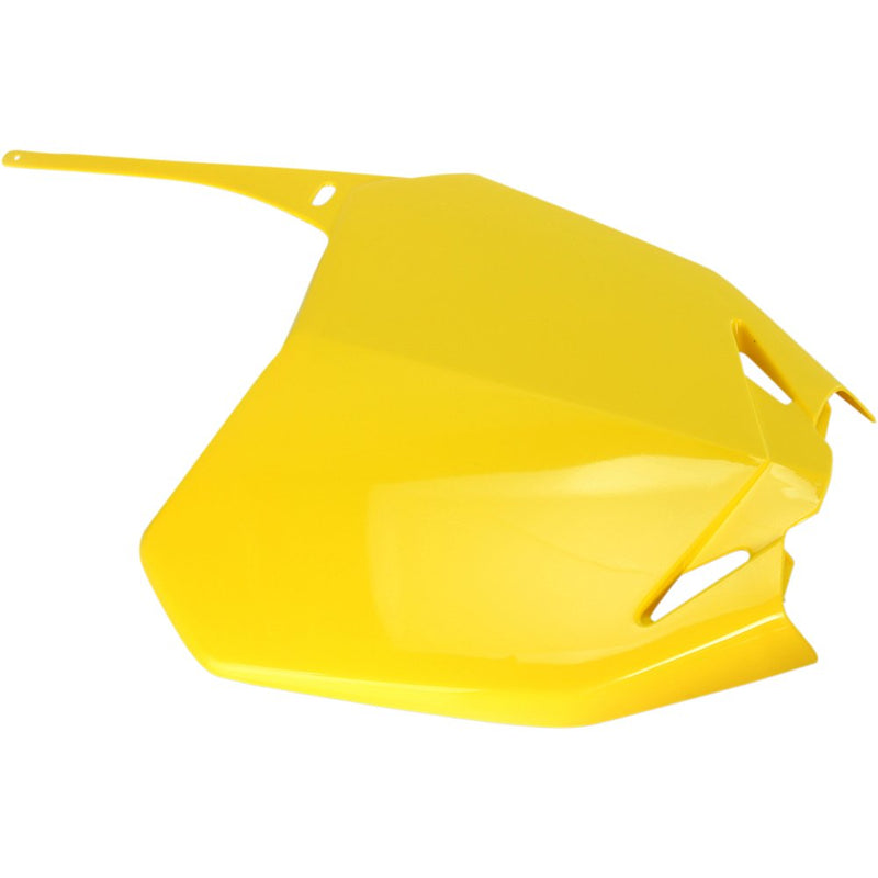 UFO Front Number Plate - Yellow SU04919-102