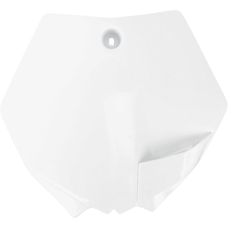 UFO Front Number Plate - White KT04008-047