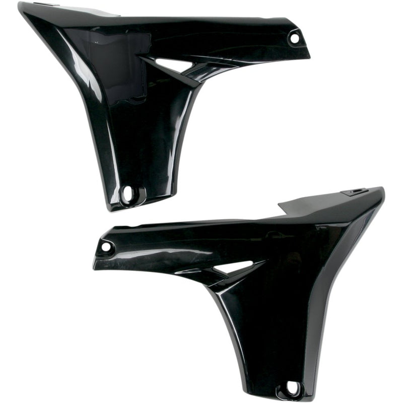 UFO Lower Radiator Shrouds - Black YA04824-001