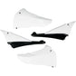UFO Upper Radiator Shrouds - White/Black YA04823-046