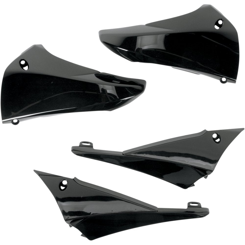 UFO Upper Radiator Shrouds - Black YA04823-001