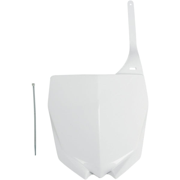 UFO Front Number Plate - White YA04813-046