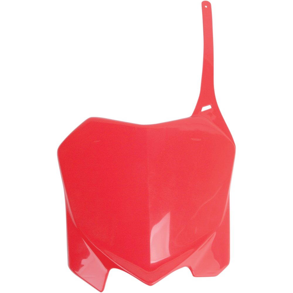 UFO Front Number Plate - '00-'09 OEM CR Red HO04639-070