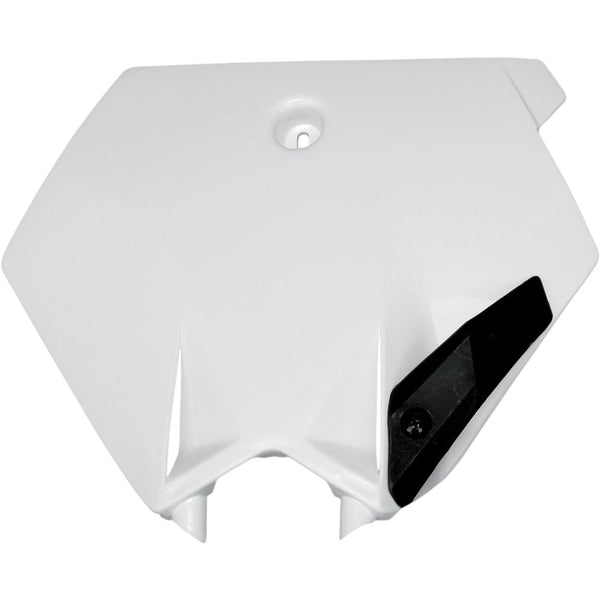 UFO Front Number Plate - White KT03078-047