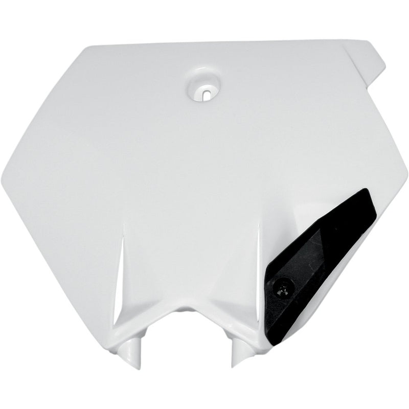 UFO Front Number Plate - White KT03078-047